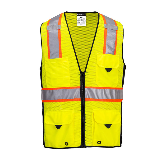 Ultra Cool Surveyor Vest - Yellow/Black