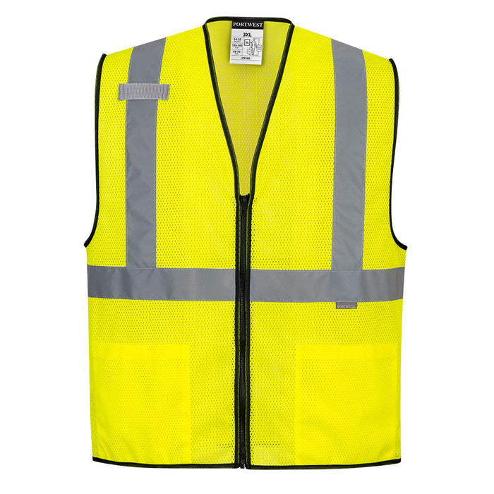 Alabama Mesh Vest - Yellow