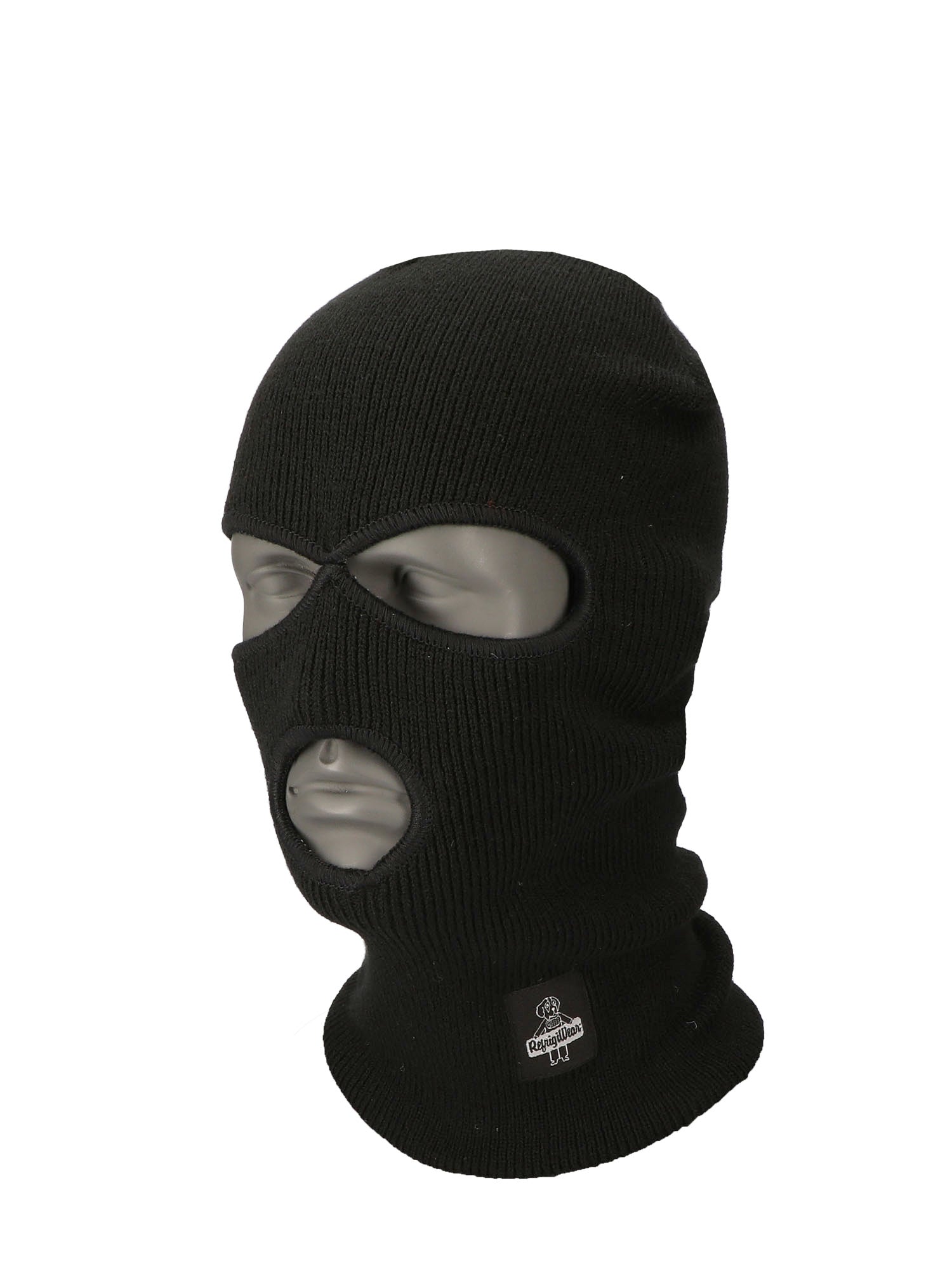 58RBLKOSA Silver Magic™ 3-Hole Mask Black