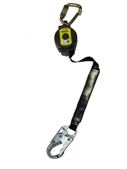 MTL-OHW1-01/6FT Turbolite™+ Fall Limiter, Vectran, 6 ft, Carabiner, Locking Snap Hook, 420 lb, 1 Leg