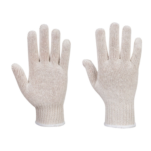 String Knit Liner Glove (300 Pairs) - White