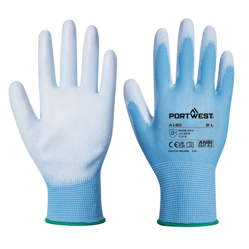 PU Palm Glove - Blue