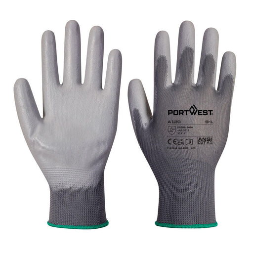 PU Palm Glove - Gray