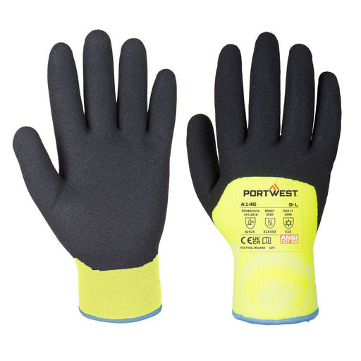 Arctic Winter Glove - Nitrile Sandy - Yellow