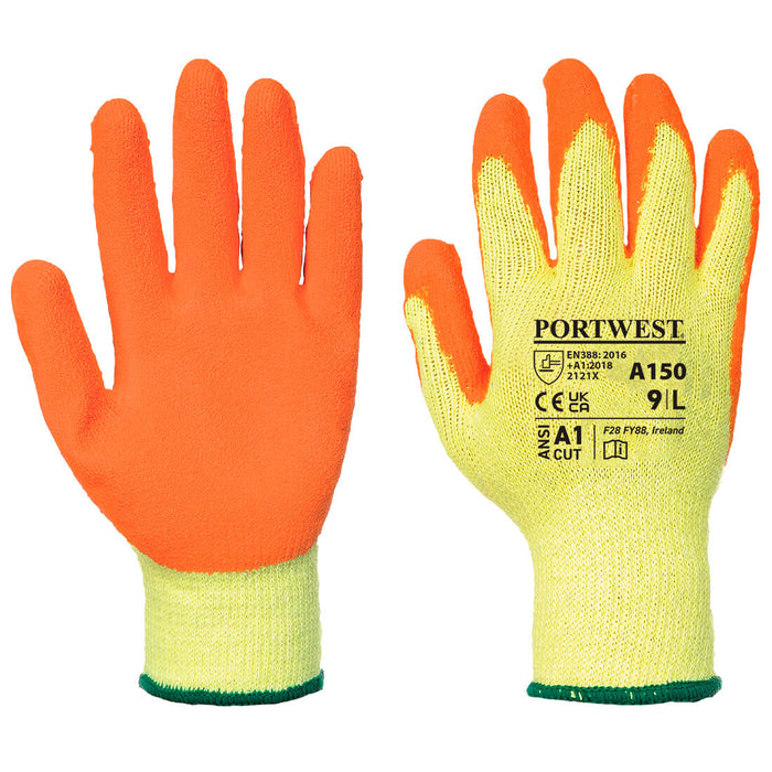 Classic Grip Glove - Latex - Orange