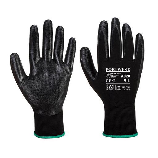 Dexti-Grip Glove - Nitrile Foam - Black