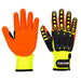 Anti Impact Grip Glove - Nitrile - Yellow/Orange