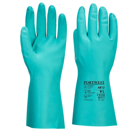 Nitrosafe Plus Chemical Gauntlet - Green