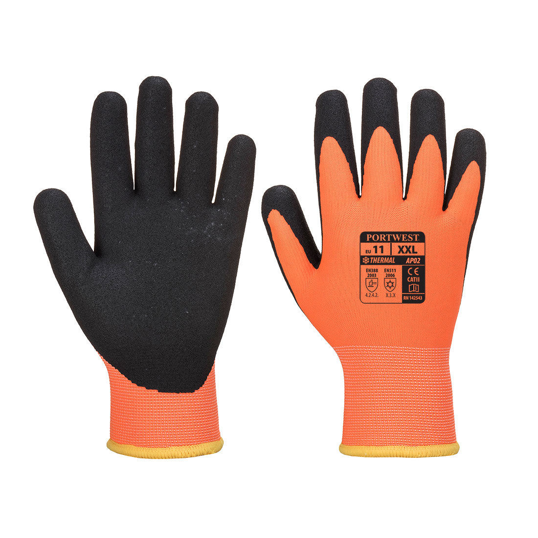 Thermo Pro Ultra Glove - Orange/Black