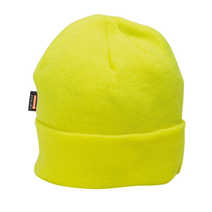 Knit Hat Insulatex Lined - Yellow