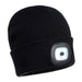 Beanie LED Head Lamp USB Rechargeable - Black