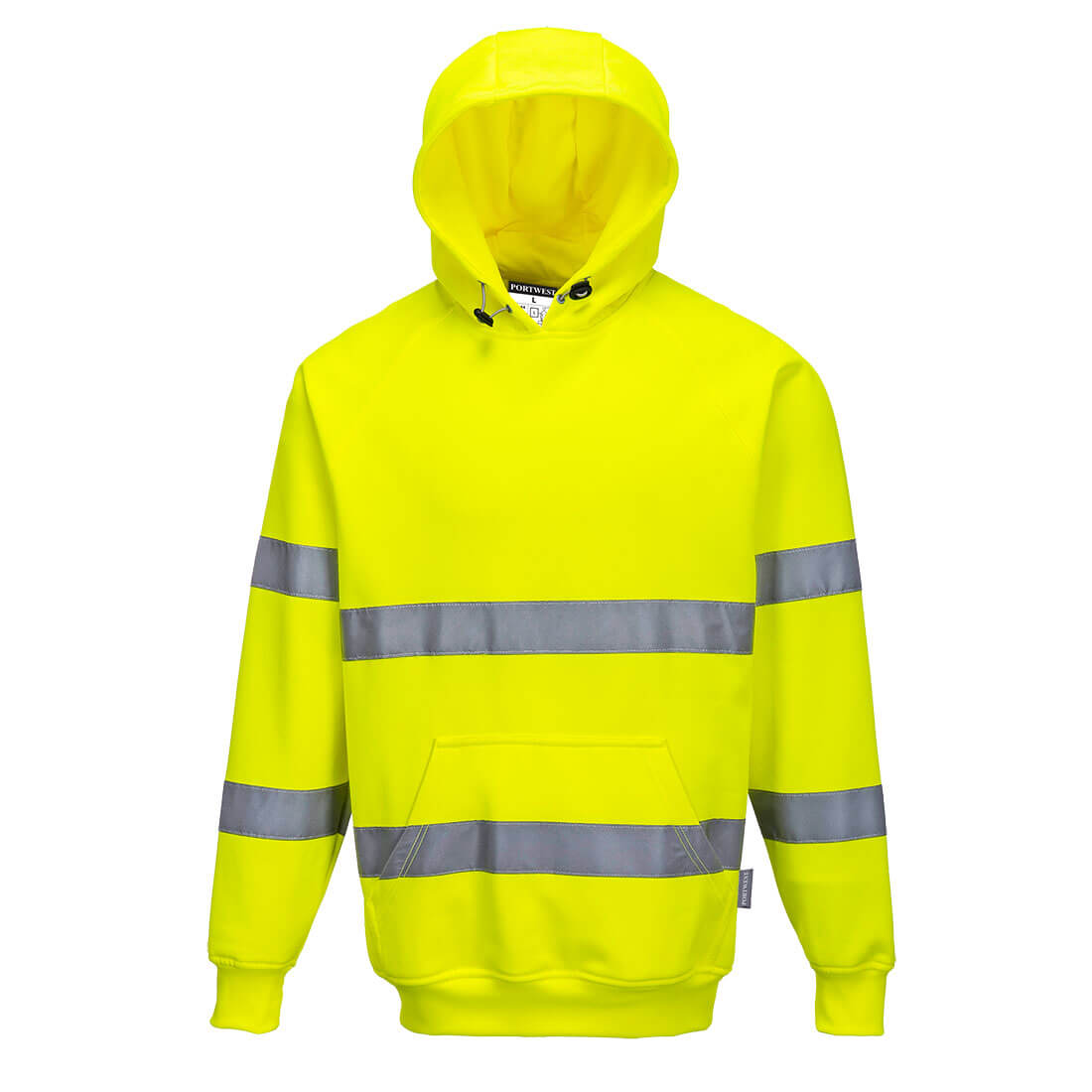 Hi-Vis Hooded Sweatshirt - Yellow