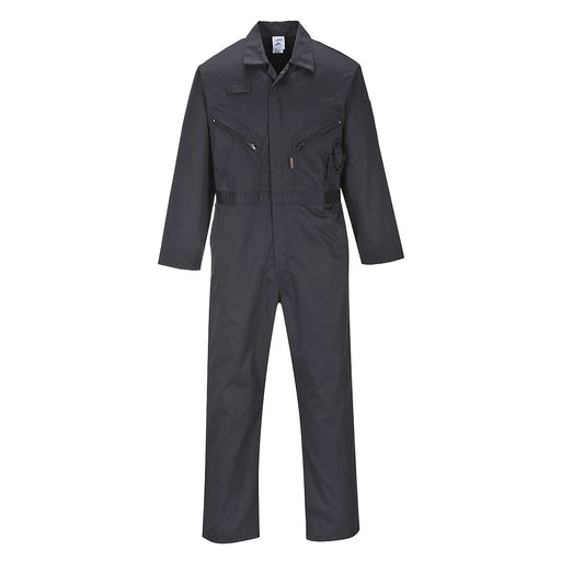 Liverpool Zipper Coverall - Black