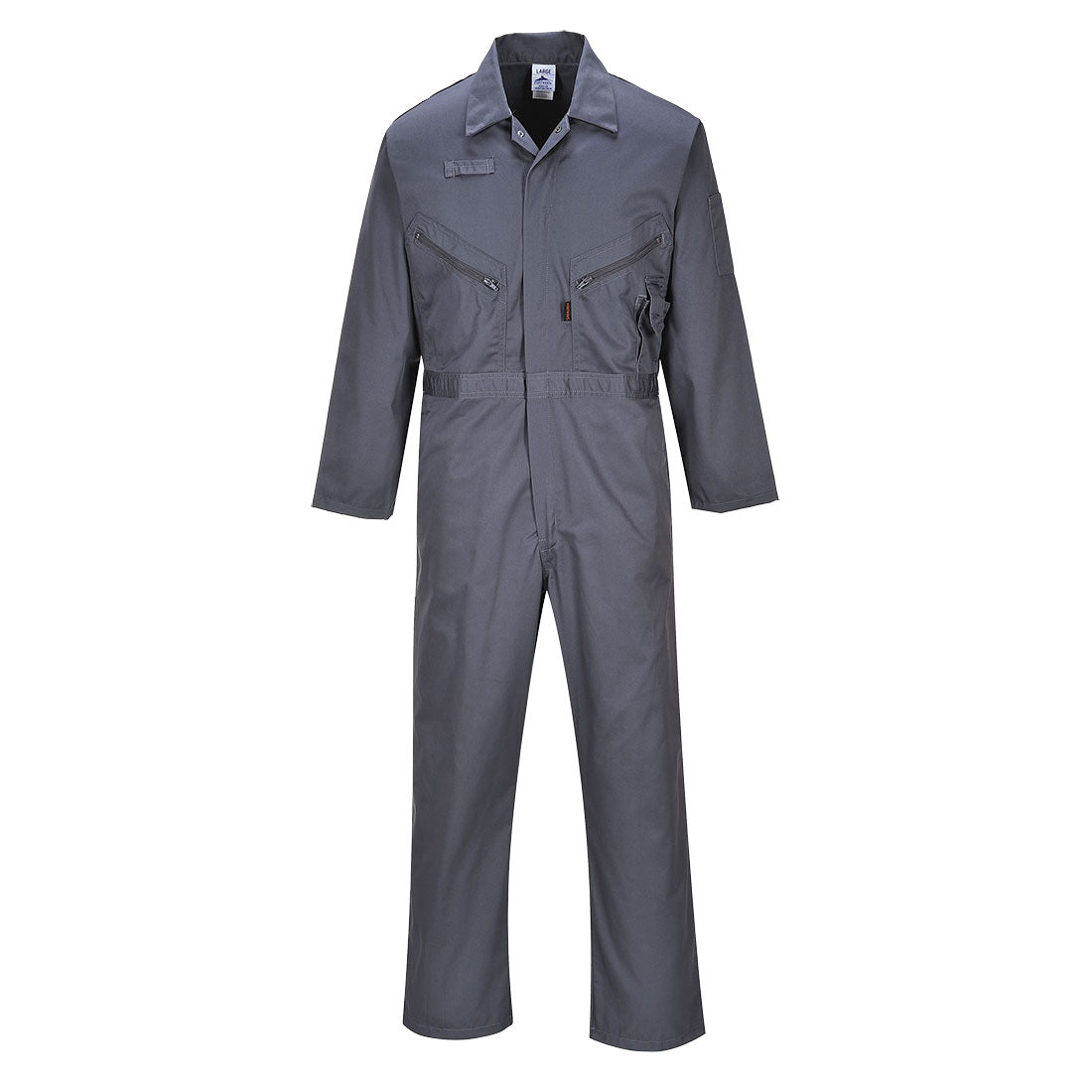 Liverpool Zipper Coverall - Graphite Gray