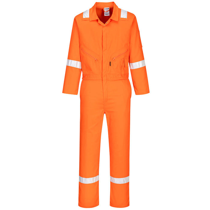 Iona Cotton Coverall - Orange