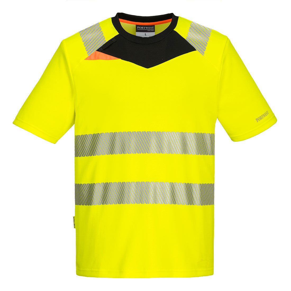 DX4 High Viz T-Shirt - Yellow/Black