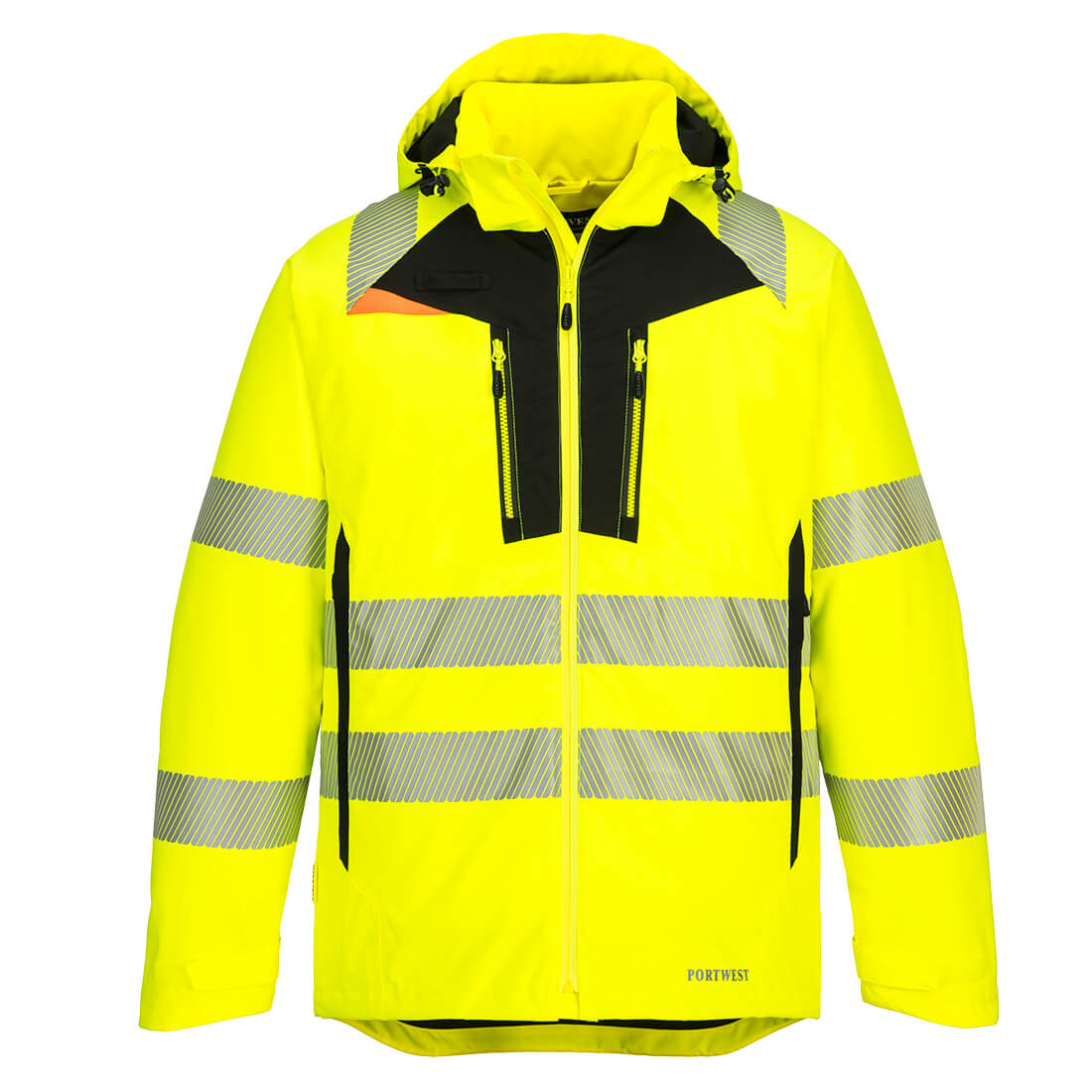 DX4 High Vis Winter Jacket - Yellow/Black