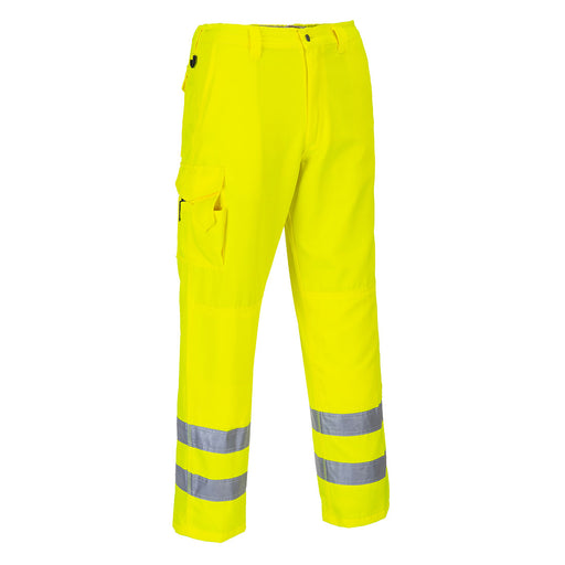 Hi-Vis Cargo Pants - Yellow Tall