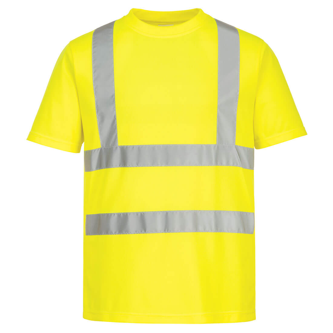 Eco Hi-Vis Short Sleeve T-Shirt (6 Pack) - Yellow