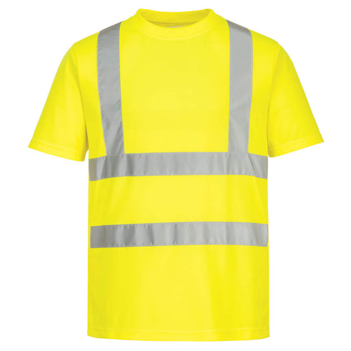 Eco Hi-Vis Short Sleeve T-Shirt (6 Pack) - Yellow