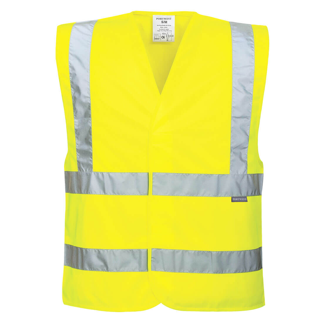 Eco Hi-Vis Vest (10 Pack) - Yellow