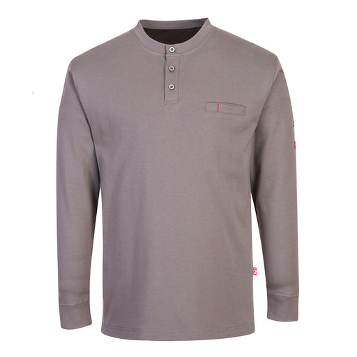 FR Antistatic Henley - Gray