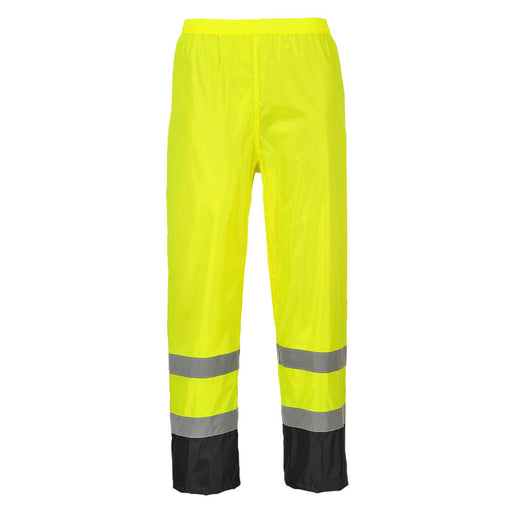 Hi-Vis Classic Contrast Rain Pants - Yellow/Black