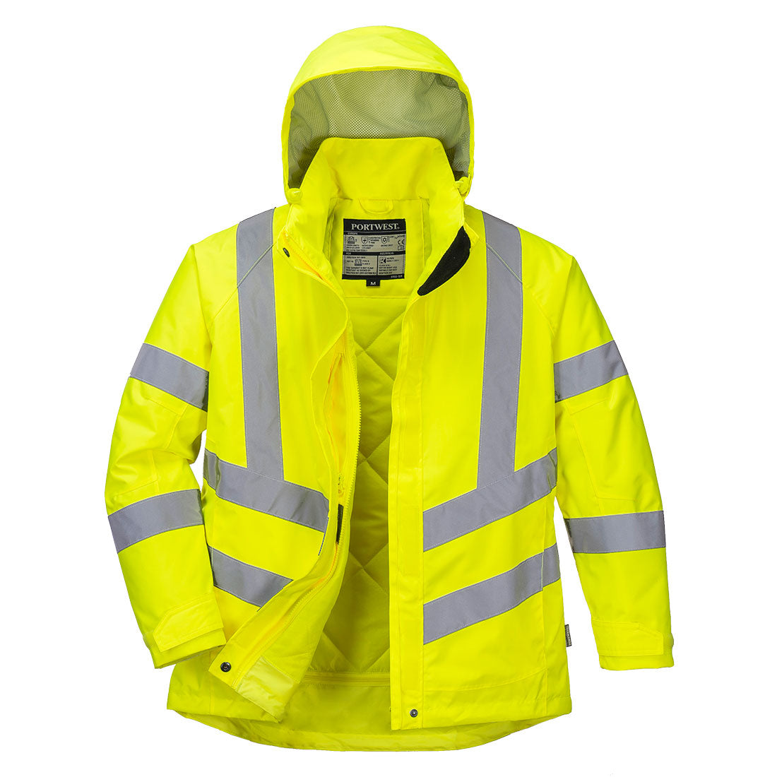 Women's Hi-Vis Winter Jacket - Yellow