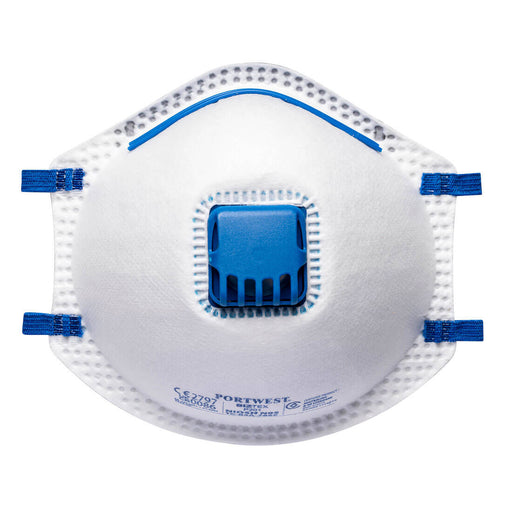 N95 Valved Cup Respirator (Pk10) - White