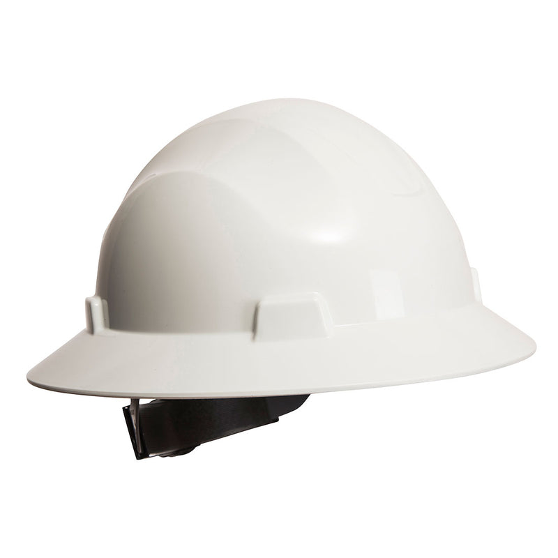 Full Brim Premier Hard Hat - White