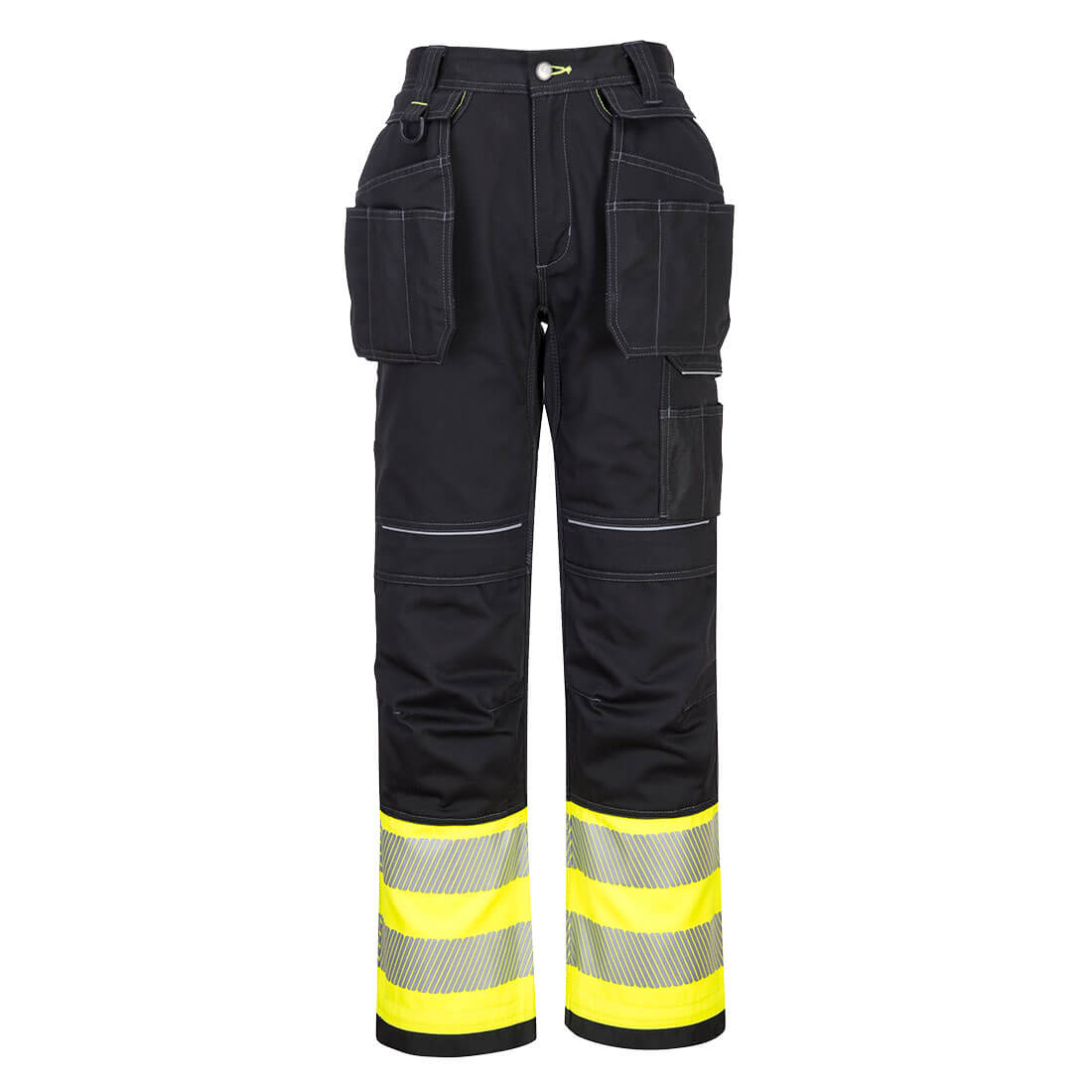 PW3 Hi-Vis Removable Holster Pants - Yellow/Black