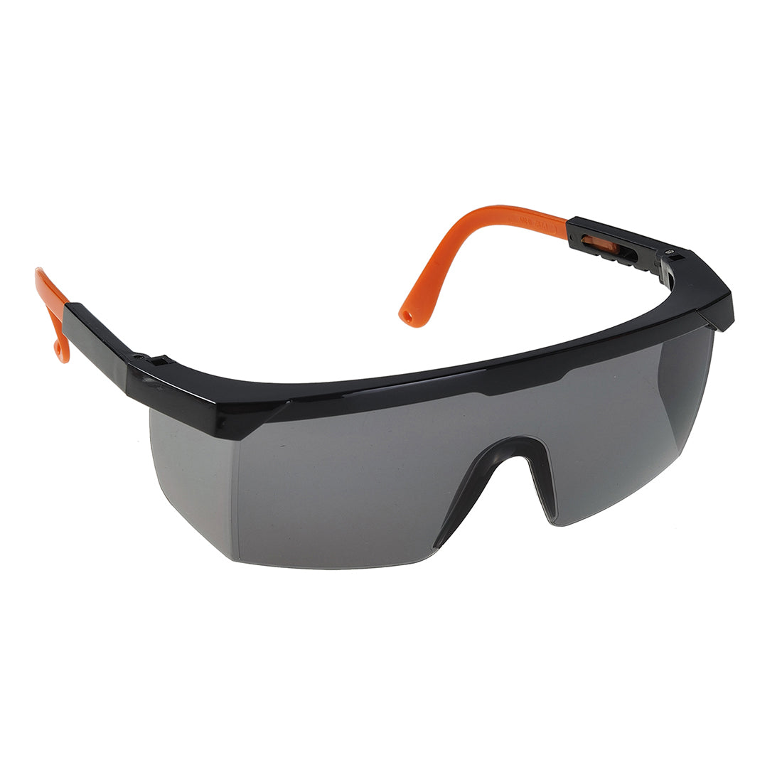 Classic Safety Glasses - Smoke/Black/Orange