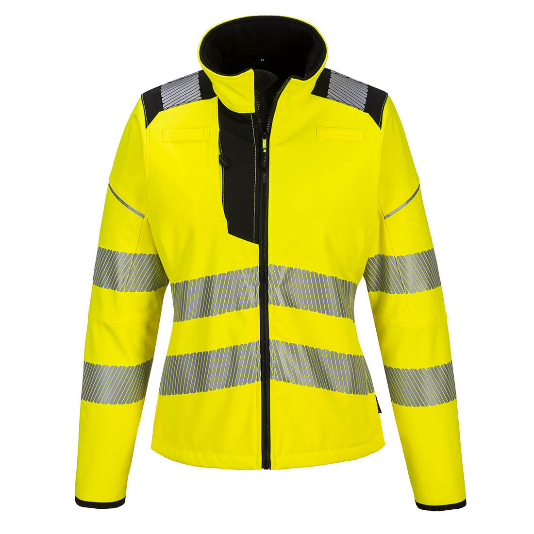 PW3 Hi-Vis Women's Softshell - Yellow/Black