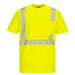 Segmented Tape Short Sleeve T-Shirt - Yellow