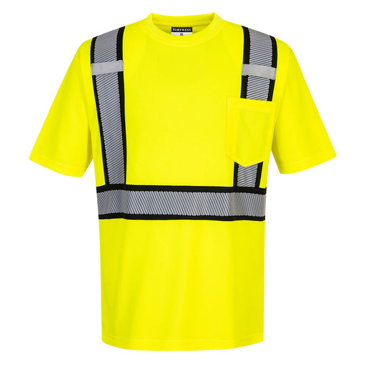 Detroit Short Sleeve T-Shirt - Yellow/Black