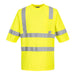 Mesh Panel Class 3 T-Shirt - Yellow