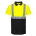 Two-Tone Polo Shirt - Yellow/Black