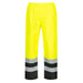 Hi-Vis Two Tone Traffic Pants - Yellow/Black