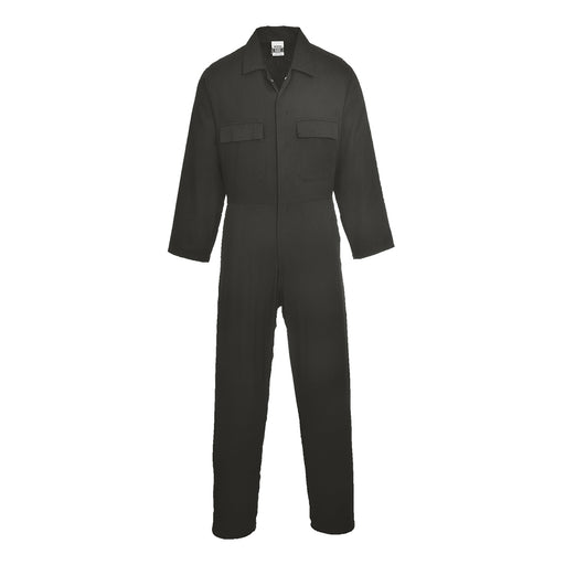 Cotton Work Coverall - Black