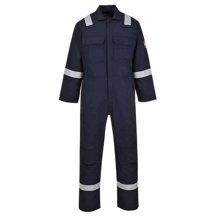 Bizweld Iona FR Coverall - Navy Tall