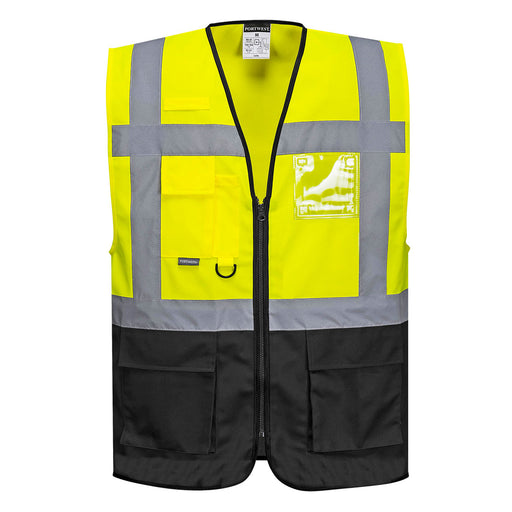 Warsaw Executive Vest - Yellow/Black