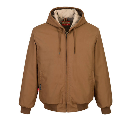 DuraDuck Flame Quilt Lined Jacket - Brown