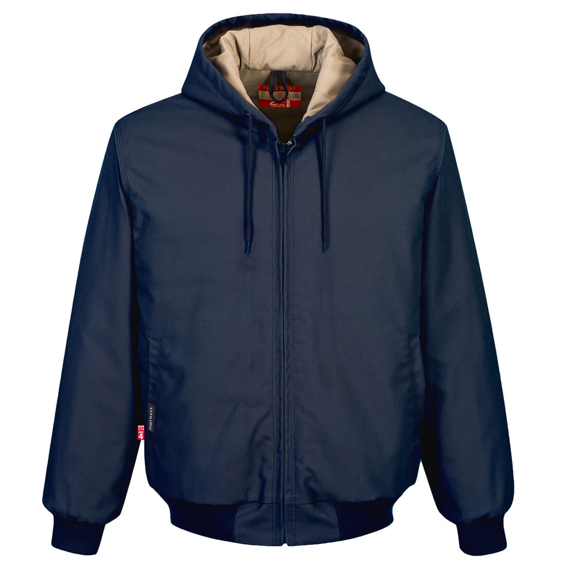 DuraDuck Flame Quilt Lined Jacket - Navy