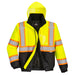 Hi-Vis Contrast Tape Bomber Jacket - Yellow/Black