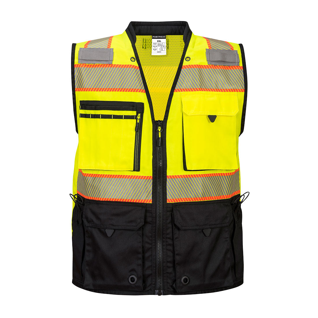 Premium Surveyor Vest - Yellow/Black