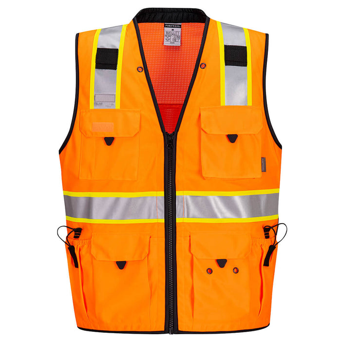 Expert Pro Surveyor Vest - Orange/Black