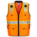 Expert Pro Surveyor Vest - Orange/Black