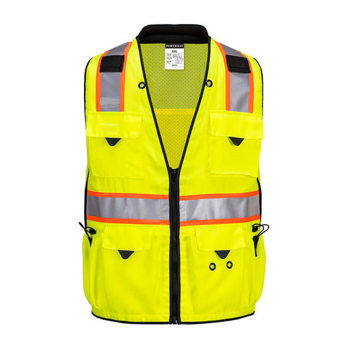 Expert Pro Surveyor Vest - Yellow/Black