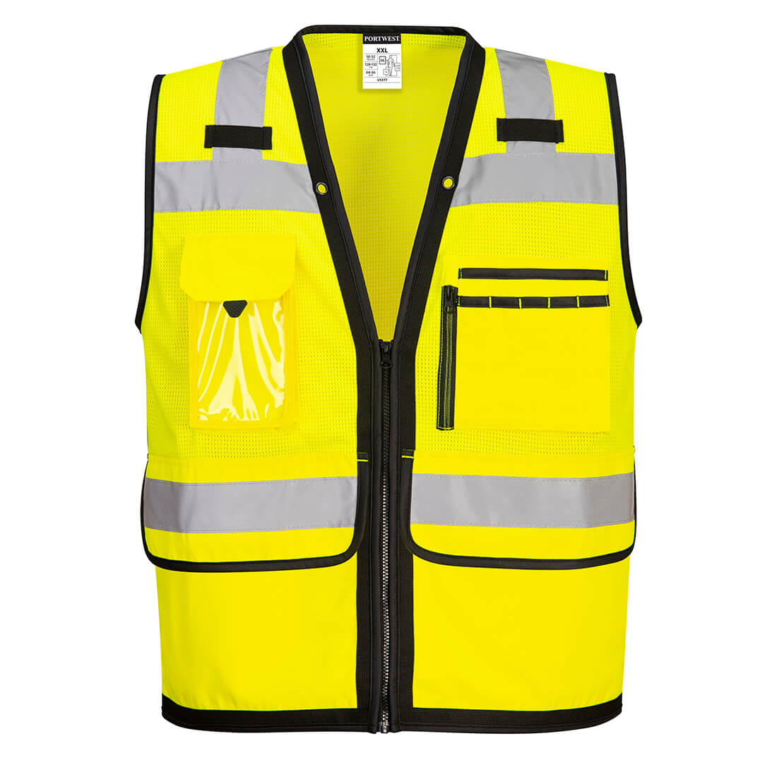 Heavy Duty Surveyor Vest - Yellow