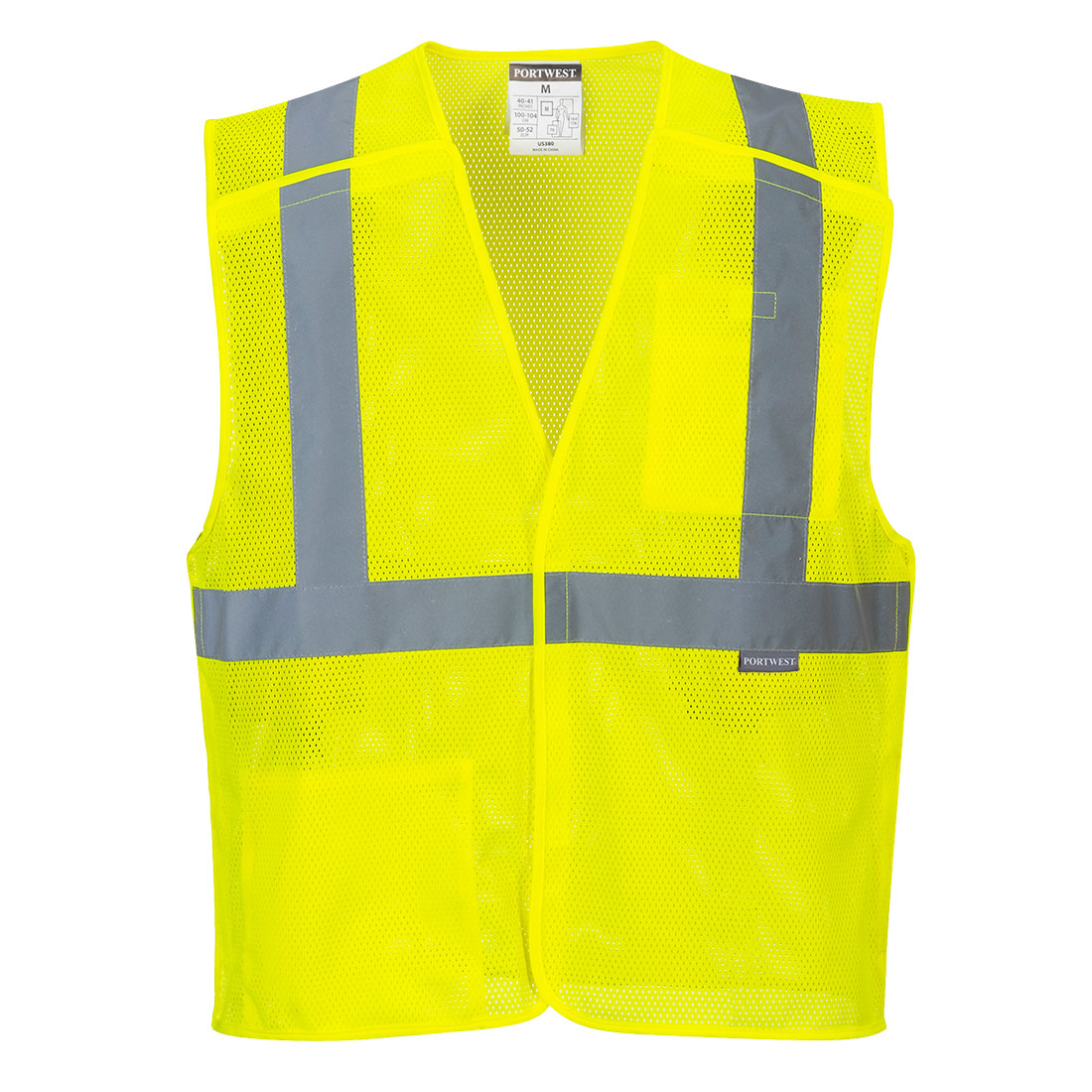 Economy Mesh Breakaway Vest - Yellow